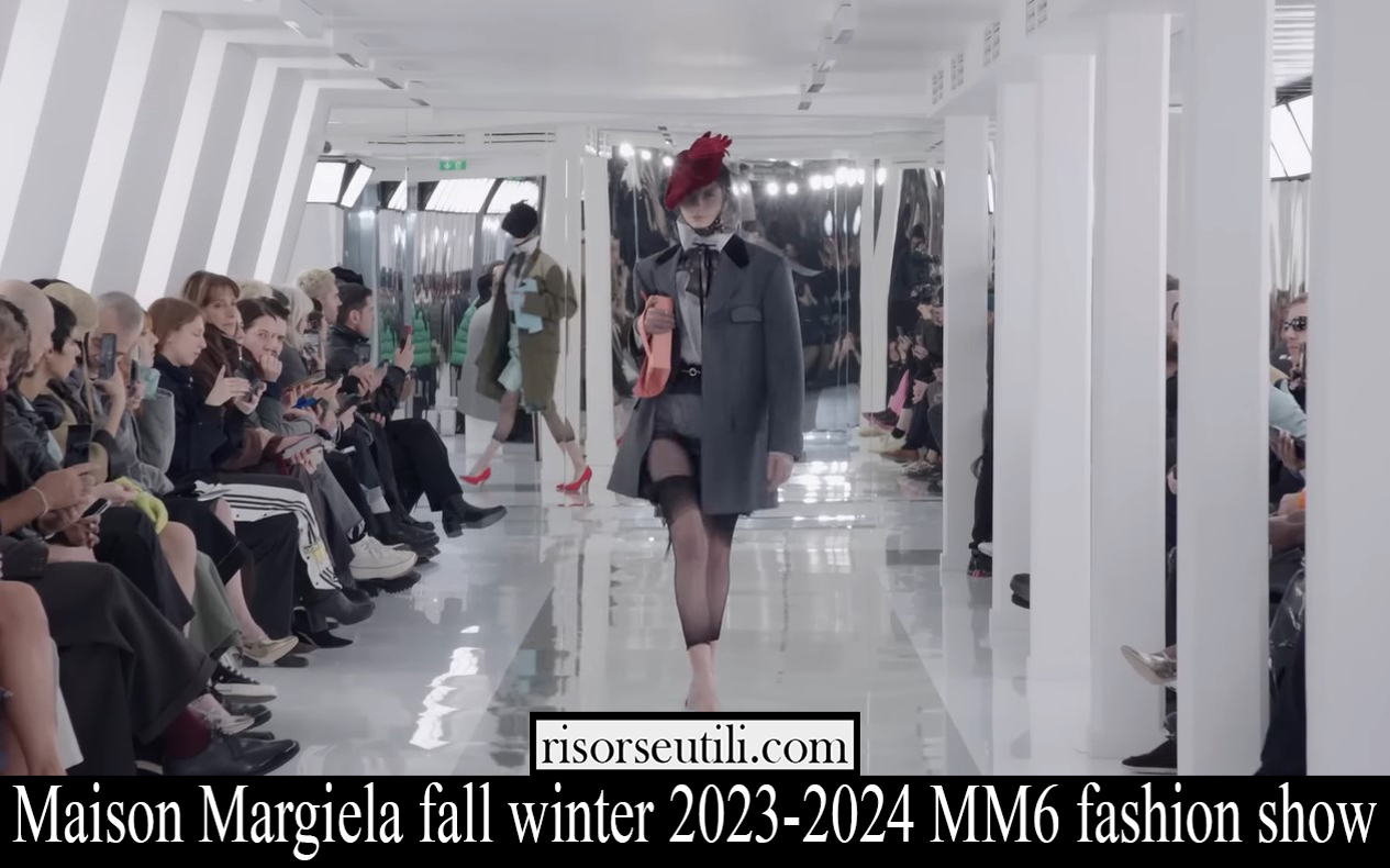Maison Margiela fall winter 2023 2024 MM6 fashion show