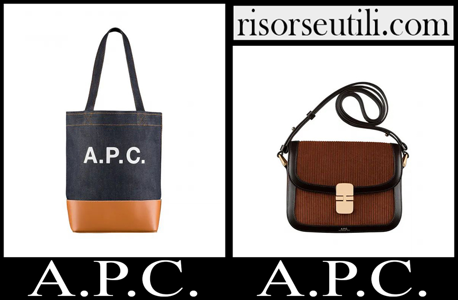 New arrivals A.P.C. bags 2023 womens accessories