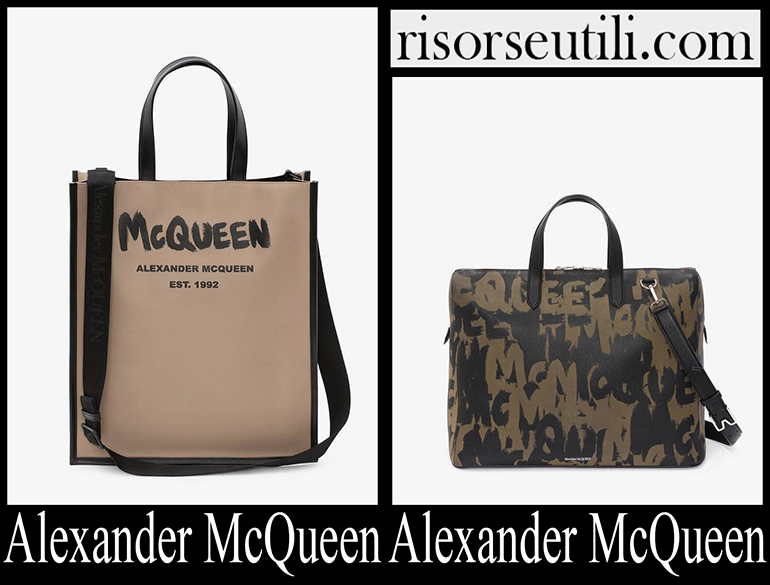 New arrivals Alexander McQueen bags 2023 mens