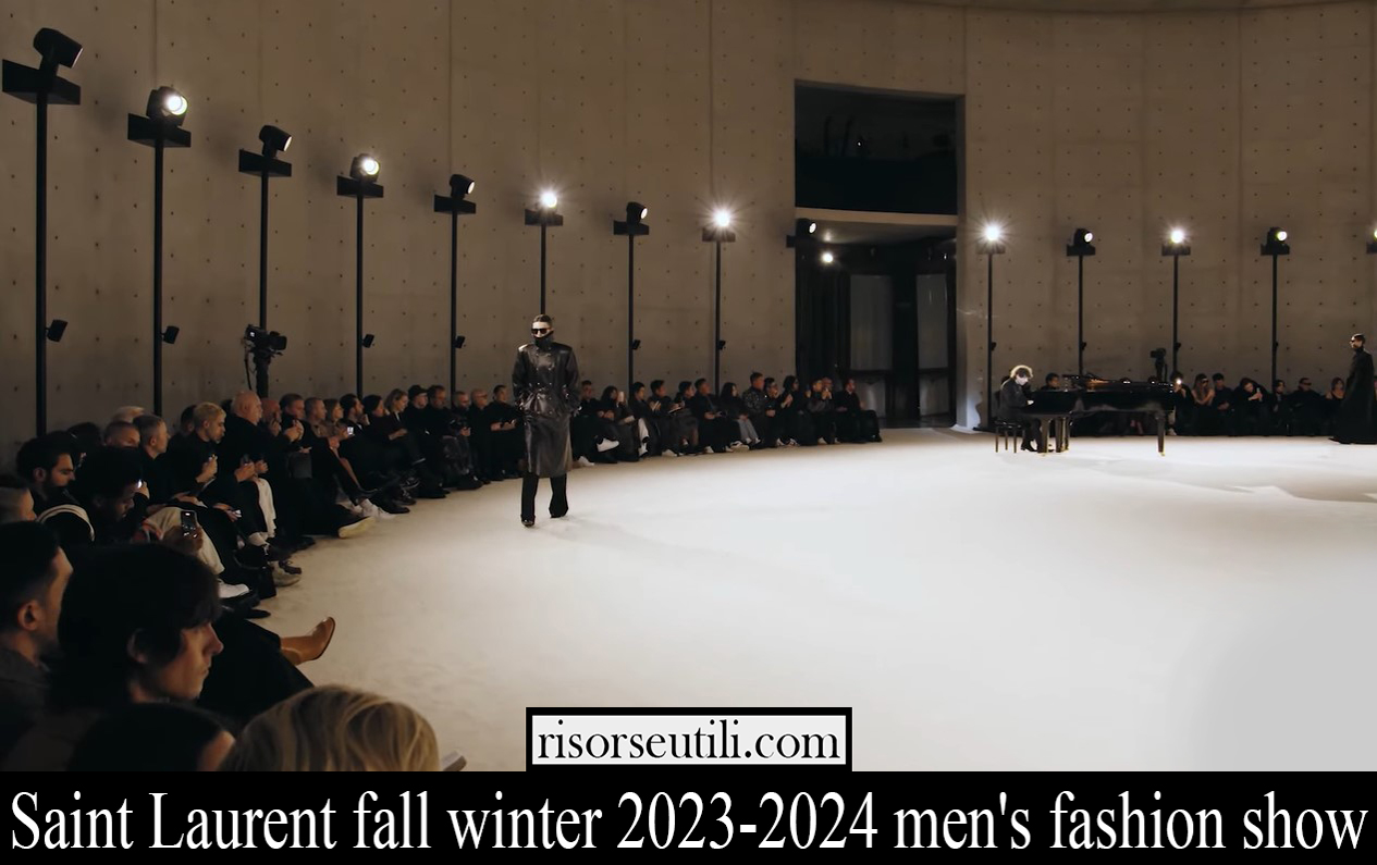 Saint Laurent fall winter 2023 2024 mens fashion show