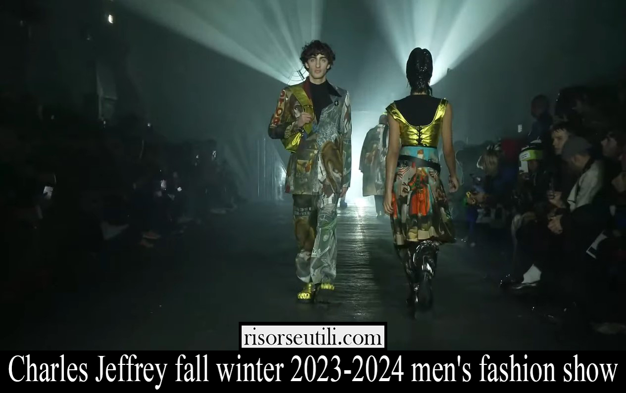Charles Jeffrey fall winter 2023-2024 men’s fashion show