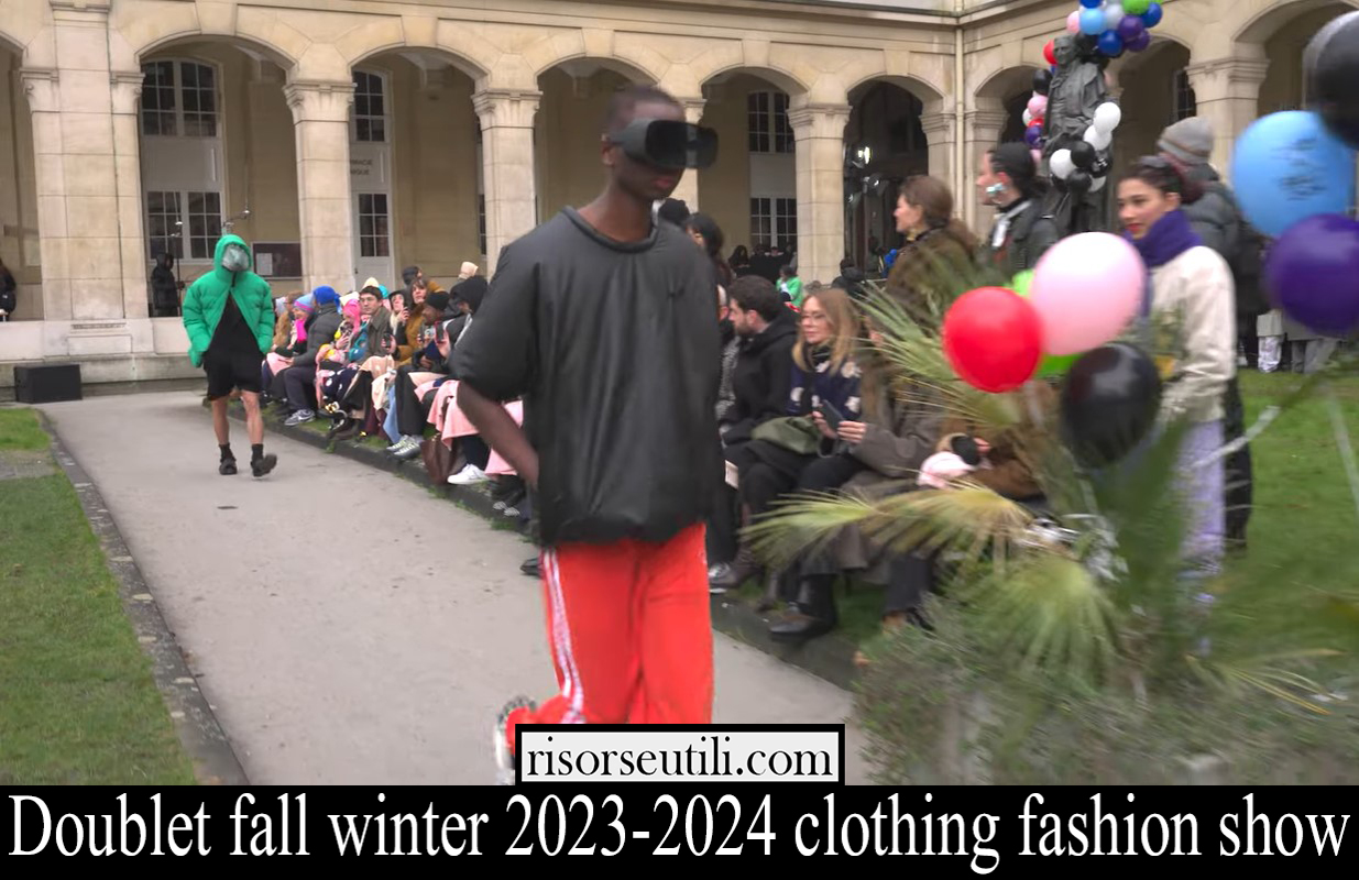 Doublet fall winter 2023 2024 clothing fashion show