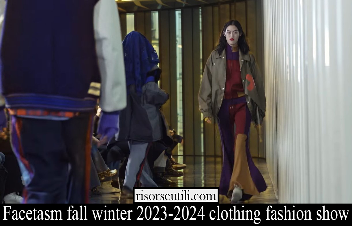 Facetasm fall winter 2023 2024 clothing fashion show