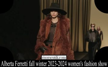 alberta ferretti fall winter 2023 2024 womens fashion show
