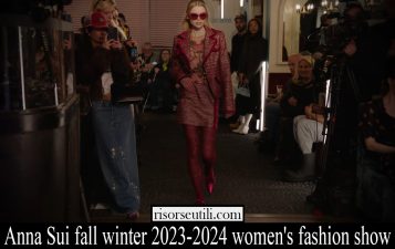 anna sui fall winter 2023 2024 womens fashion show