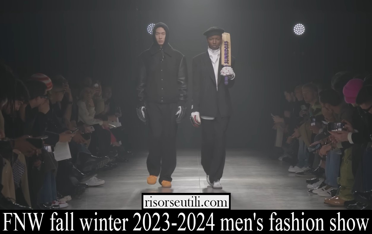 fnw fall winter 2023 2024 mens fashion show