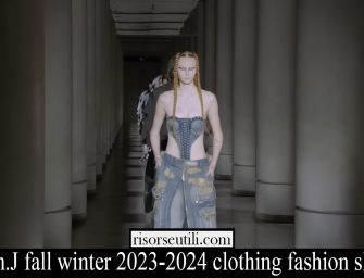 Juun.J fall winter 2023-2024 clothing fashion show