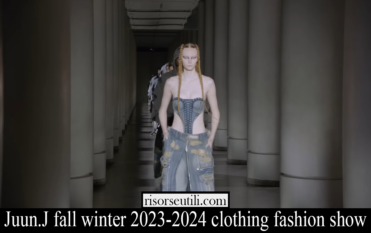 juun j fall winter 2023 2024 clothing fashion show