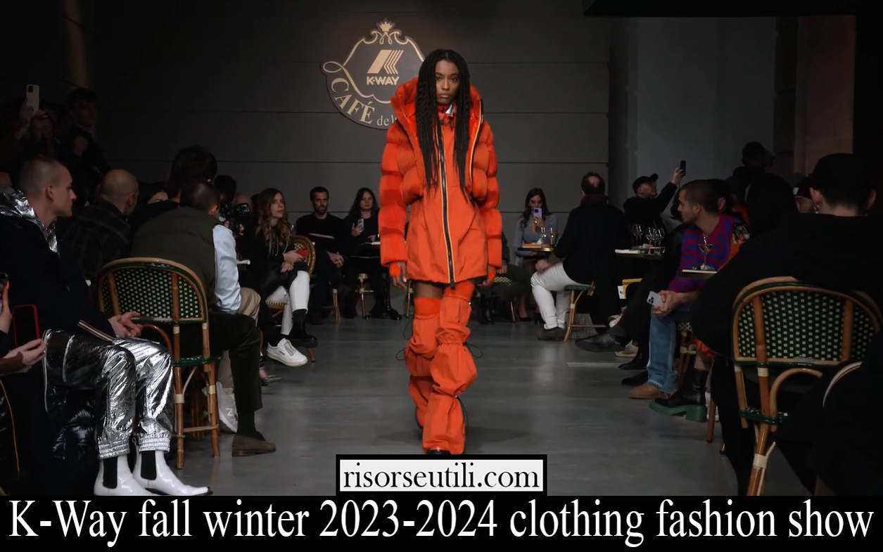 k way fall winter 2023 2024 clothing fashion show
