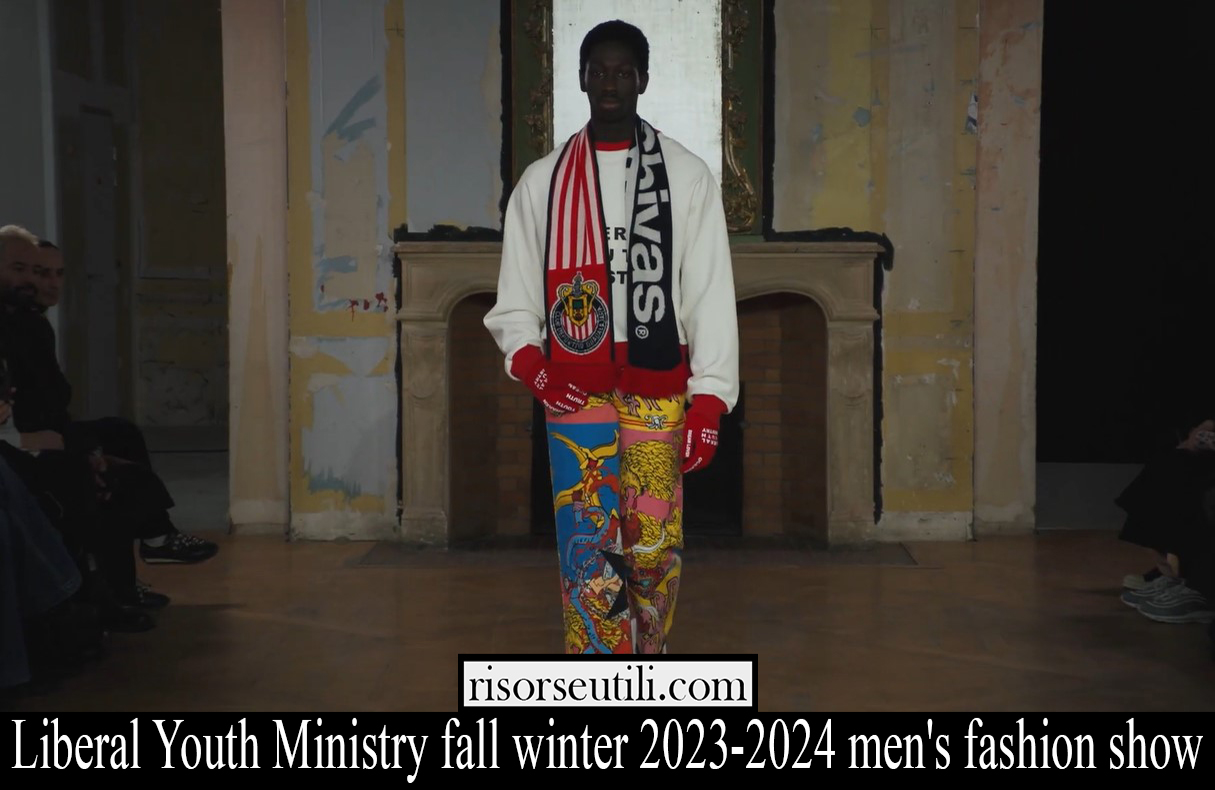 liberal youth ministry fall winter 2023 2024 mens fashion show