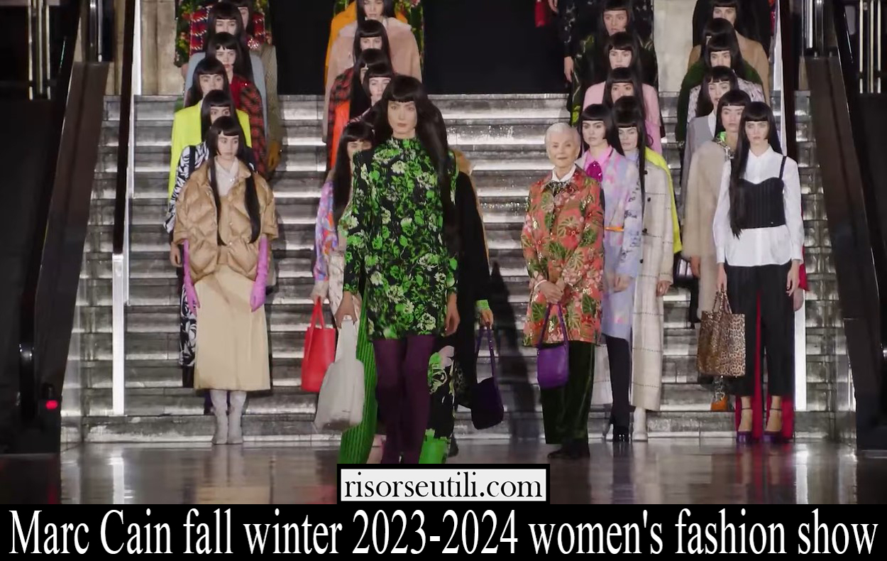 marc cain fall winter 2023 2024 womens fashion show