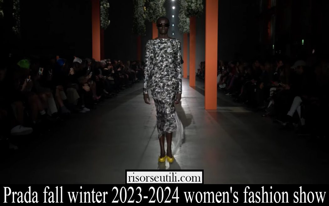 Prada fall winter 2023-2024 women's fashion show