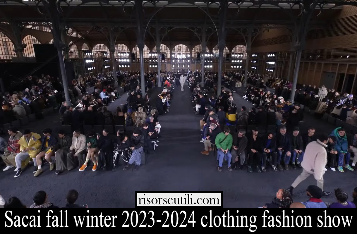 sacai fall winter 2023 2024 clothing fashion show