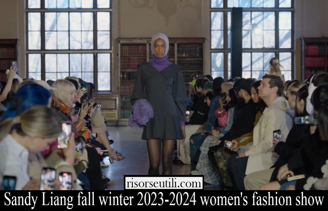 Sandy Liang fall winter 20232024 women's fashion show