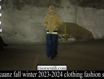 Sankuanz fall winter 2023-2024 clothing fashion show