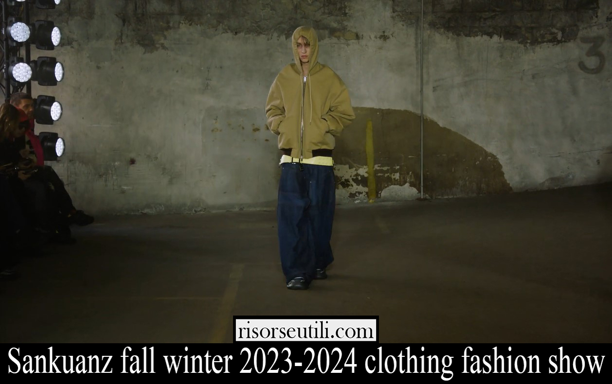 sankuanz fall winter 2023 2024 clothing fashion show