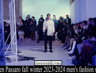 Steven Passaro fall winter 2023-2024 men’s fashion show