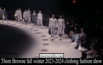 thom browne fall winter 2023 2024 clothing fashion show