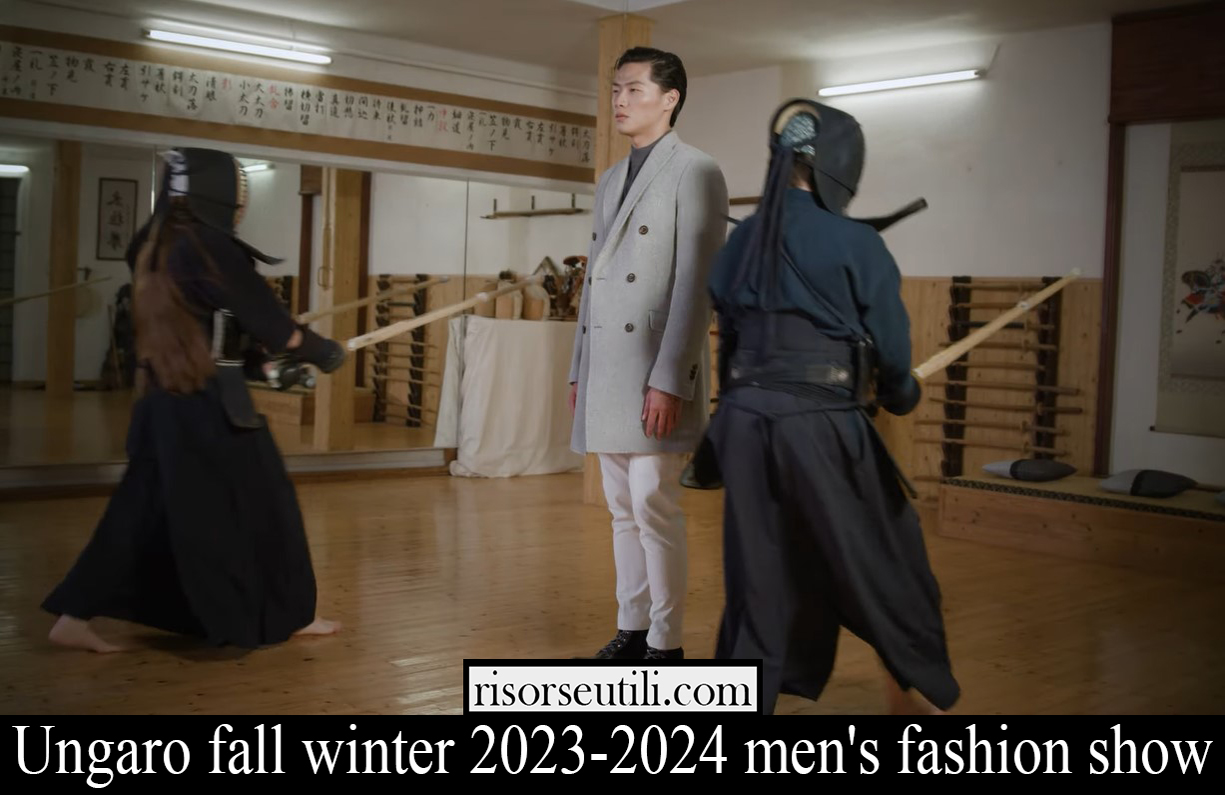 ungaro fall winter 2023 2024 mens fashion show