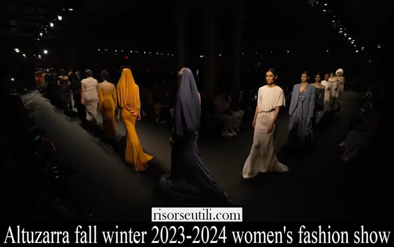 Altuzarra fall winter 2023-2024 women's fashion show