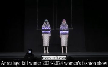 anrealage fall winter 2023 2024 womens fashion show