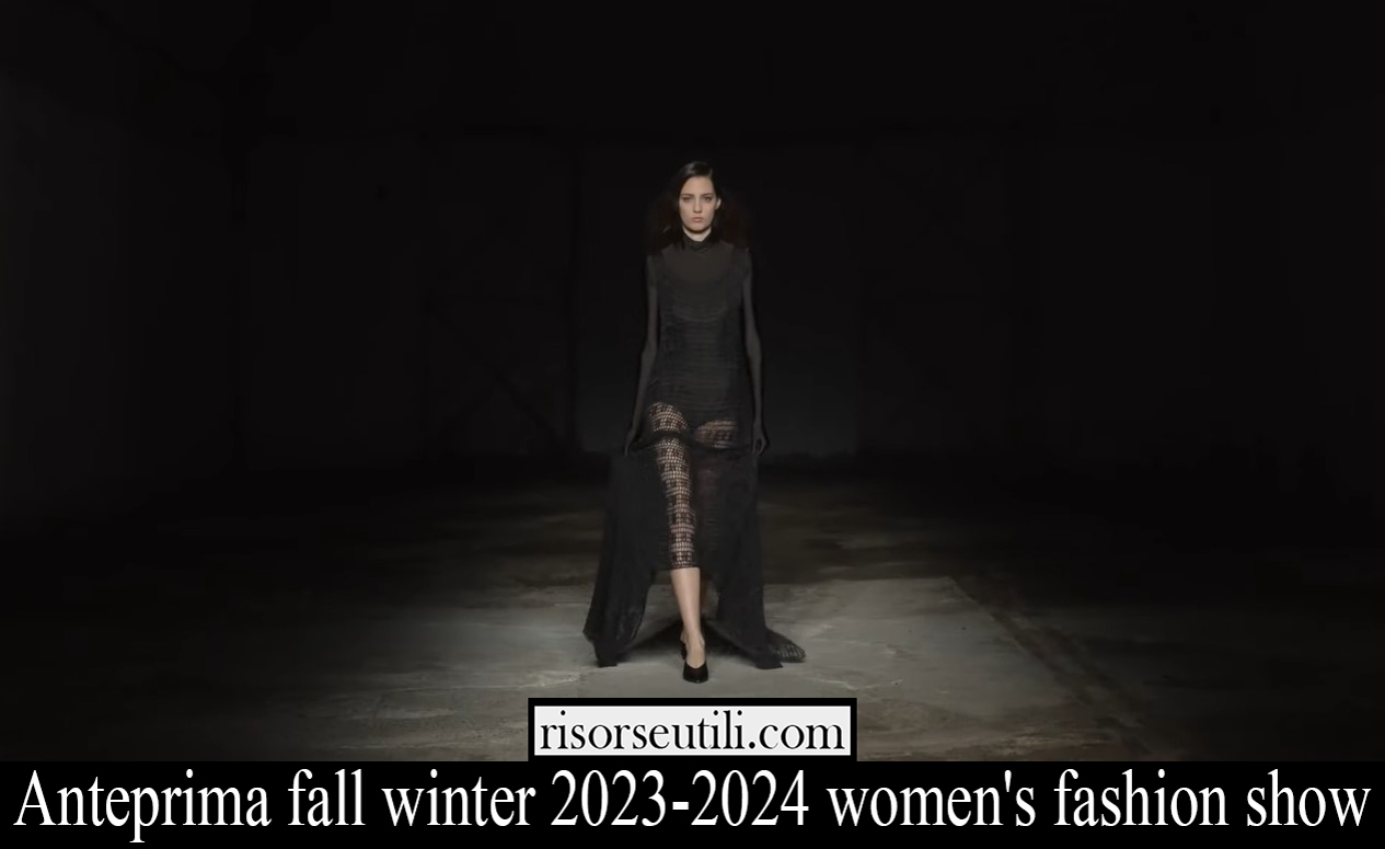 anteprima fall winter 2023 2024 womens fashion show
