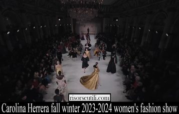 carolina herrera fall winter 2023 2024 womens fashion show