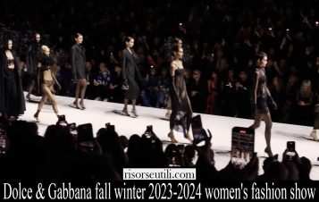 dolce gabbana fall winter 2023 2024 womens fashion show