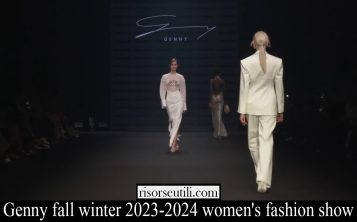 genny fall winter 2023 2024 womens fashion show