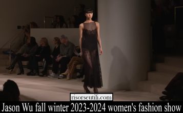 jason wu fall winter 2023 2024 womens fashion show
