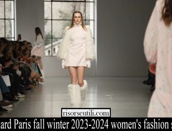 Leonard Paris fall winter 2023-2024 women’s fashion show