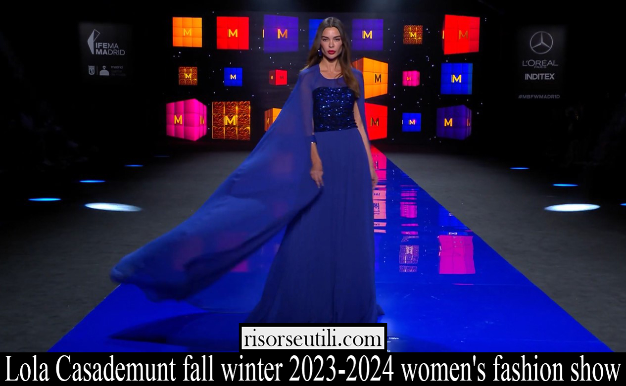 lola casademunt fall winter 2023 2024 womens fashion show