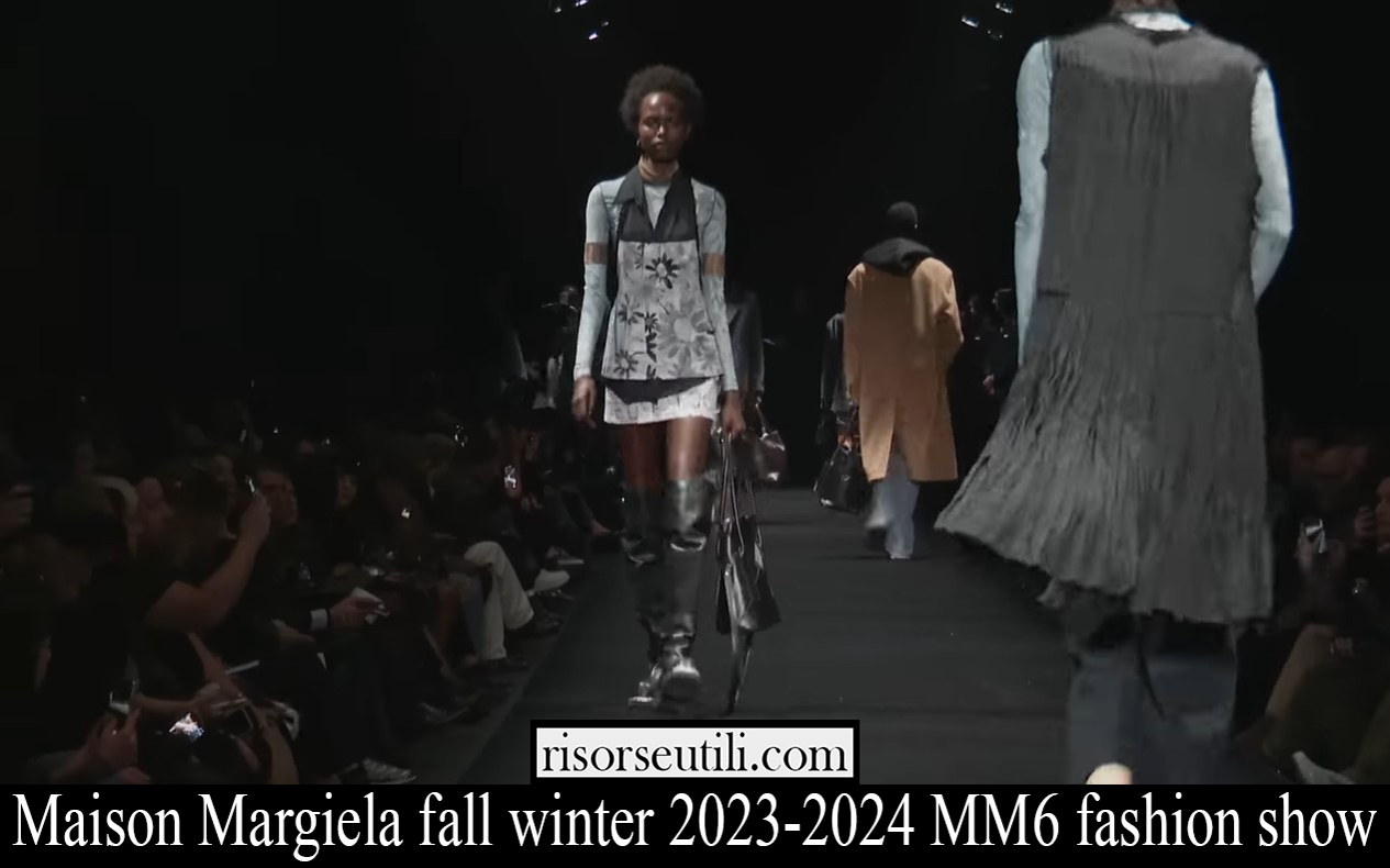 maison margiela fall winter 2023 2024 mm6 fashion show