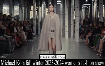 michael kors fall winter 2023 2024 womens fashion show