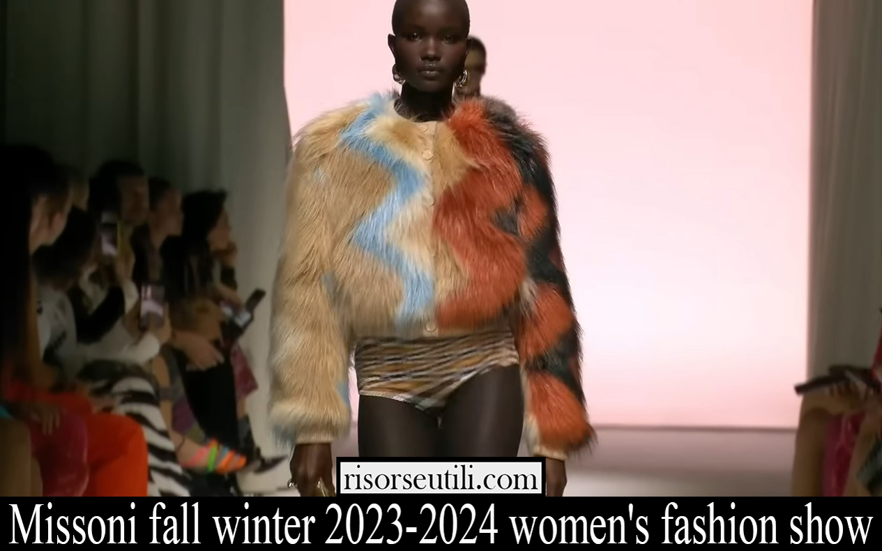 Missoni fall winter 20232024 women's fashion show