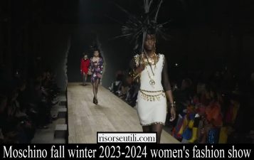 moschino fall winter 2023 2024 womens fashion show