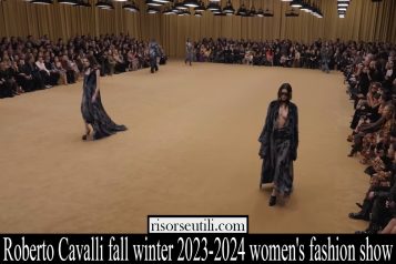 roberto cavalli fall winter 2023 2024 womens fashion show