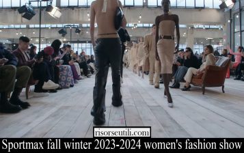 sportmax fall winter 2023 2024 womens fashion show