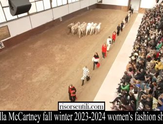 Stella McCartney fall winter 2023-2024 women’s fashion show