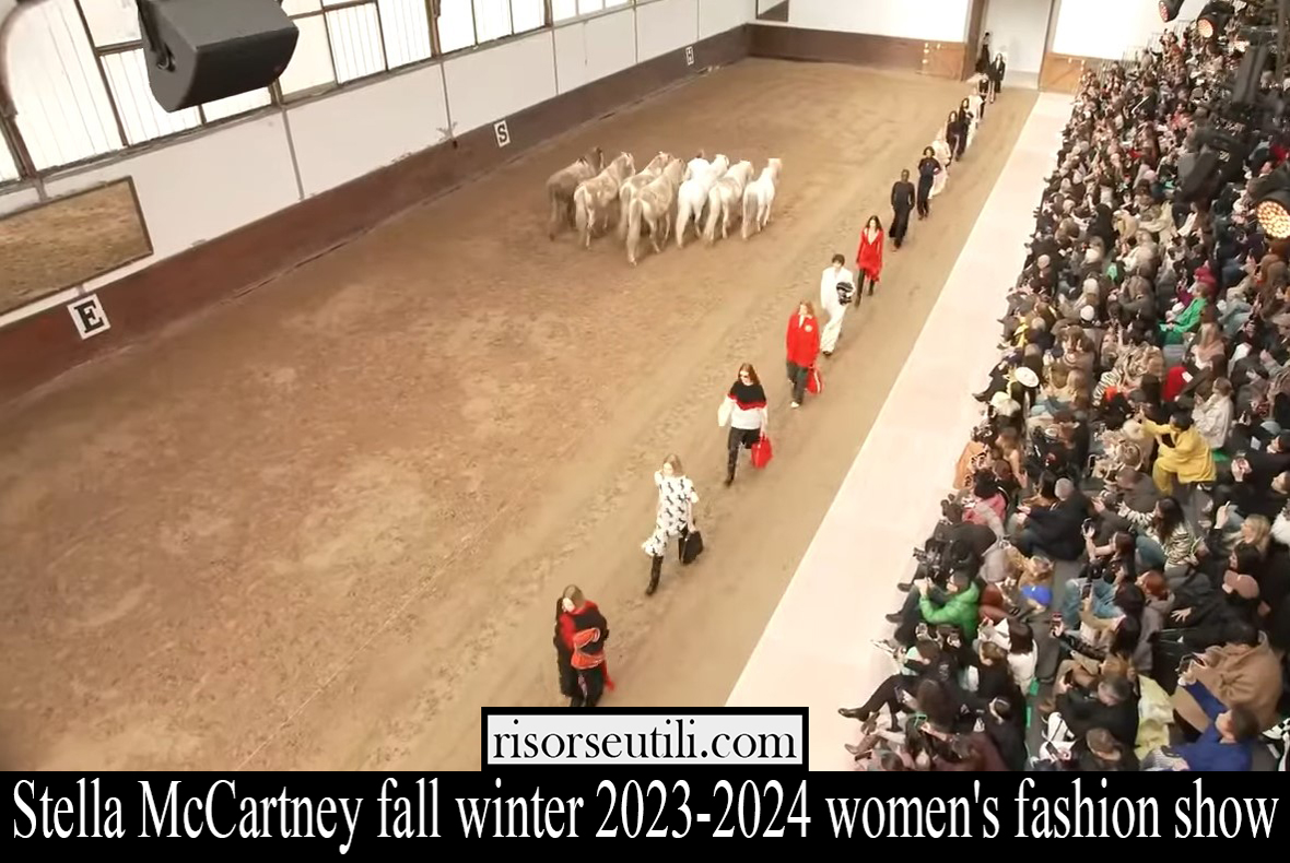 stella mccartney fall winter 2023 2024 womens fashion show