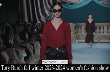 tory burch fall winter 2023 2024 womens fashion show