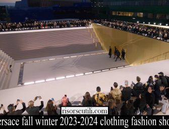 Versace fall winter 2023-2024 clothing fashion show