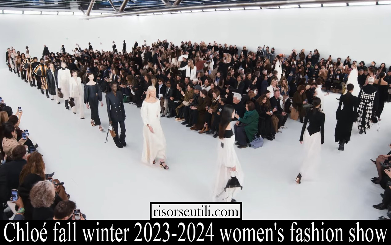 Chloe fall winter 2023 2024 womens fashion show