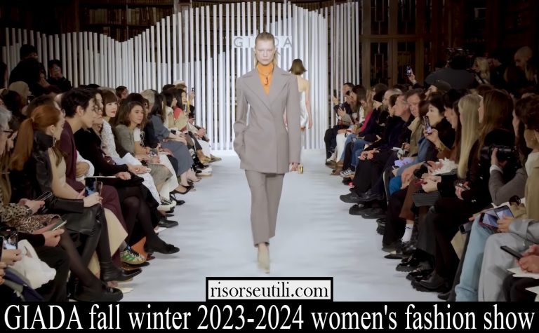 GIADA fall winter 2023-2024 women's fashion show