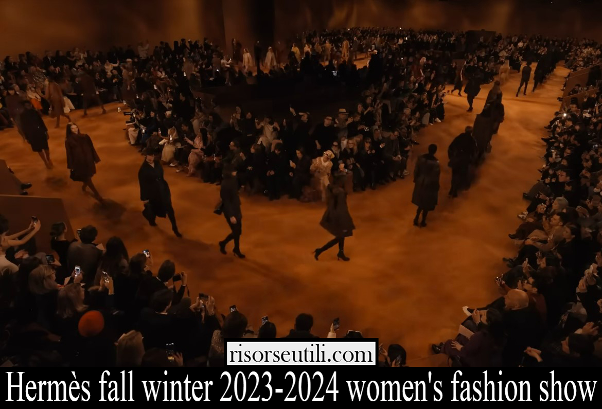 Hermes fall winter 2023 2024 womens fashion show