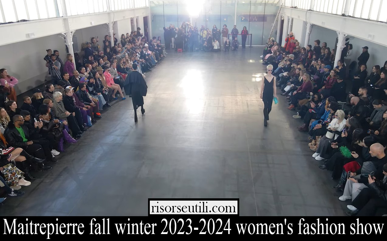 Maitrepierre fall winter 2023 2024 womens fashion show