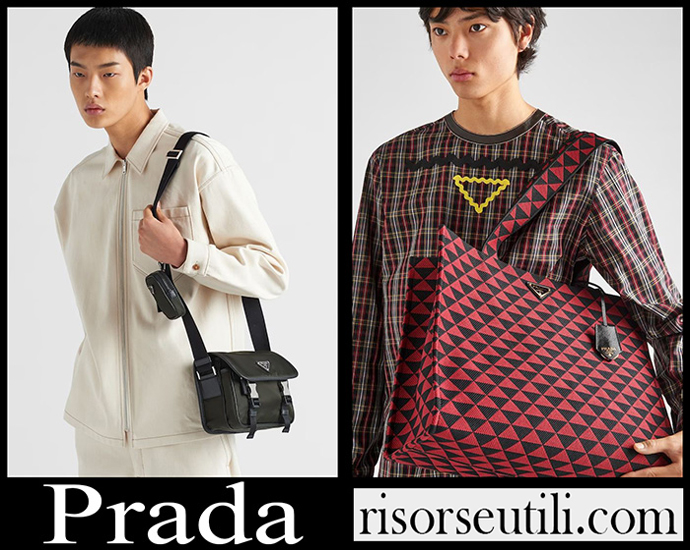 New arrivals Prada bags 2023 men's accessories