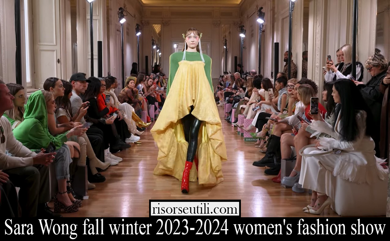 Sara Wong fall winter 2023 2024 womens fashion show