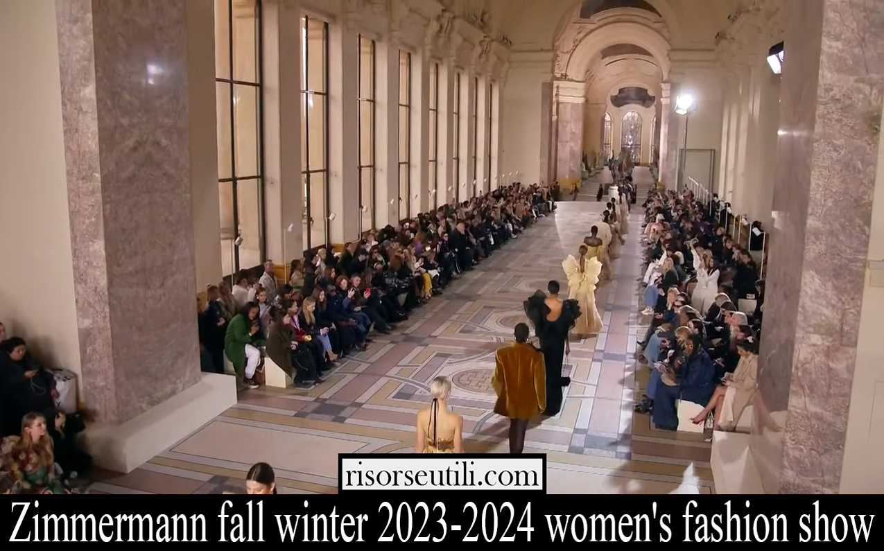 Zimmermann fall winter 2023 2024 womens fashion show