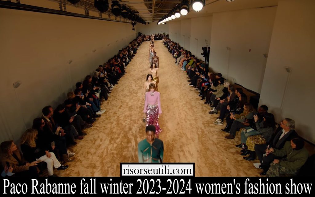Paco Rabanne fall winter 20232024 women's fashion show